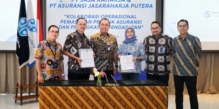 Jasa Raharja dan PT Jasaraharja Putera Teken Kerja Sama Tingkatkan Kolaborasi Operasional dan Pendapatan
