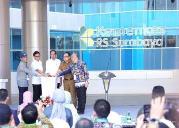 Tingkatkan Akses&Kualitas Layanan Kanker,Jantung&Otak,RS Kemenkes Surabaya Diresmikan 5 Menteri Kesehatan