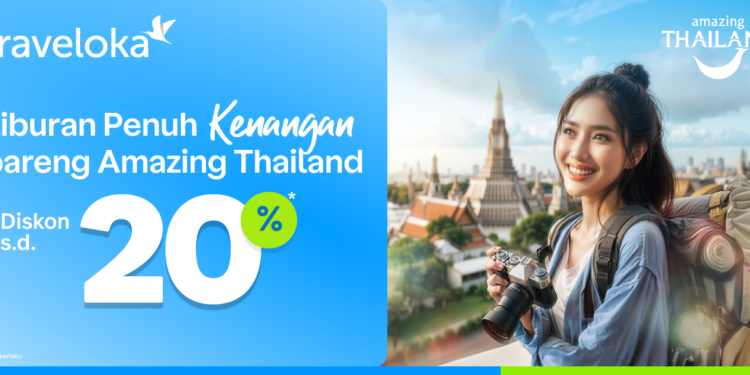 Traveloka Bekerja Sama dengan Tourism Authority of Thailand, Hadirkan Amazing Thailand Deals untuk Tingkatkan Kunjungan Wisatawan 1 traveloka