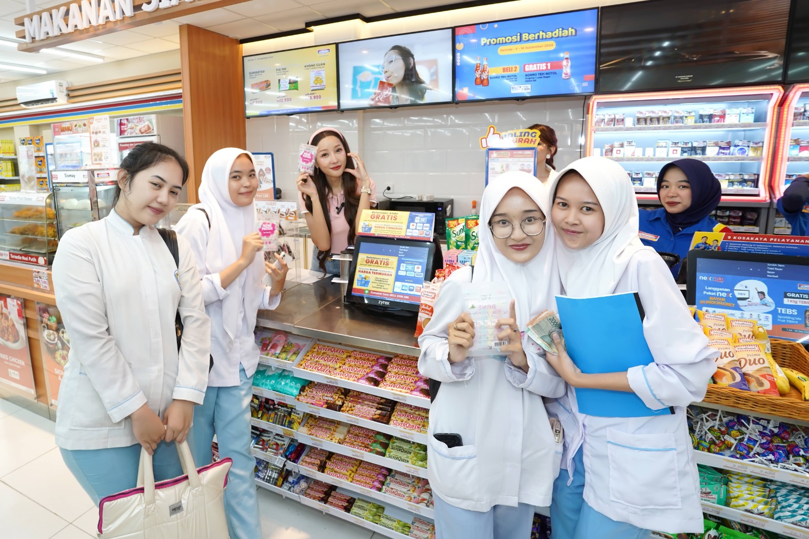 IMG 20240916 WA0002 - Promosikan Program Bogo Dari Vio Acne Patch, Lucinta Luna Jadi Kasir Dadakan