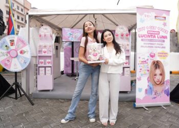 Promosikan Program Bogo Dari Vio Acne Patch, Lucinta Luna Jadi Kasir Dadakan
