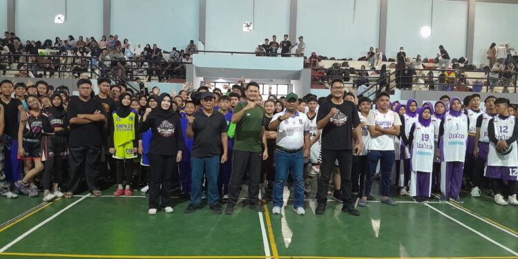 Buka Kejuaraan Stallions Basketball, Kepala Dispora Kota Tangerang Harapkan Muncul Atlet Profesional