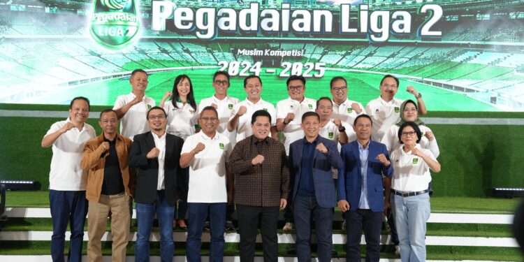 Pegadaian Liga 2 Kembali Hadir. Erick Thohir: Harus Solid Bangun Sepakbola Bersih 1 PT Pegadaian