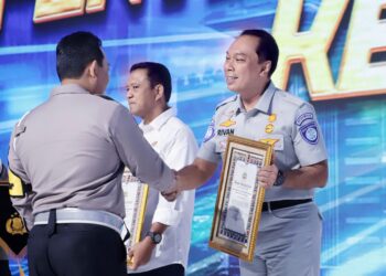  Jasa Raharja Dapat Piagam Penghargaan dari Kapolri