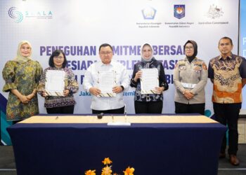 Jasa Raharja Tanda Tangani Deklarasi Peneguhan Komitmen Bersama Kesiapan Implementasi Kebijakan Opsen PKB dan BBNKB