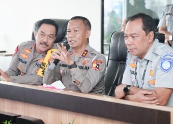 Dirut Jasa Raharja dan Kakorlantas Polri Cek Kesiapan Pengamanan Personel di Mandalika
