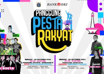 Bank DKI Meriahkan Pesta Rakyat dengan Dua Panggung Hiburan