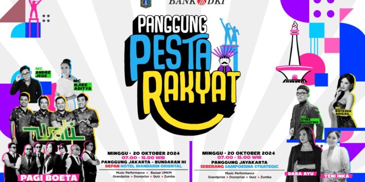Bank DKI Meriahkan Pesta Rakyat dengan Dua Panggung Hiburan