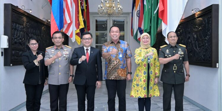 Lakukan Audiensi dengan Lemhannas, Rivan A. Purwantono Sampaikan Dukungan Jasa Raharja Terhadap Program Penguatan Nilai-Nilai Kebangsaan