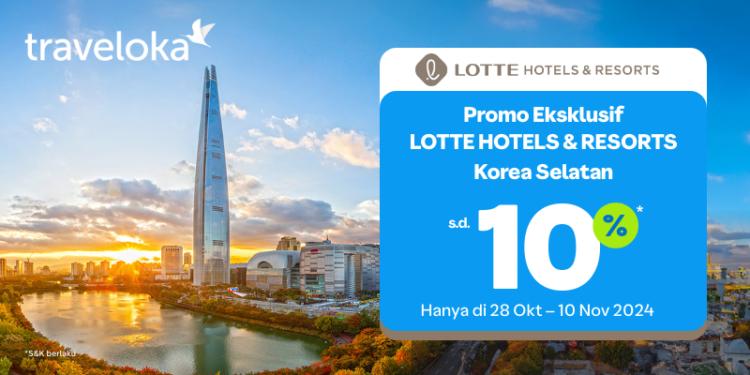 Kolaborasi Traveloka dan LOTTE HOTELS & RESORTS Hadirkan Promo Eksklusif untuk Menginap di Grup Hotel Terbesar di Korea Selatan 1 traveloka