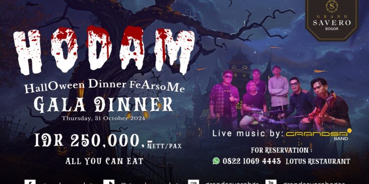 Lewati Malam HallOween di Hotel Grand Savero Bogor 1 Malam HallOween