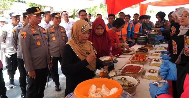 Dukung Program Pemerintah (Perbaikan Gizi Nasional), Polres Bengkulu Utara Gelar Dapur Presisi