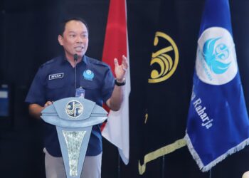 Hadiri Rakernas Serikat Pekerja Jasa Raharja,  Rivan A. Purwantono Tekankan Semangat Sinergi dan Kolaborasi