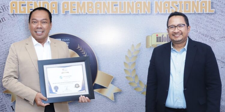 Miliki Kinerja Baik, Jasa Raharja Raih Penghargaan dari The Asian Post