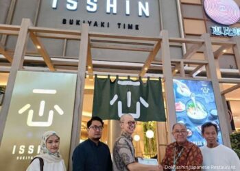 ISSHIN Japanese Restaurant Raih Sertifikasi Halal,Menyajikan Kuliner Jepang Autentik 1 ISSHIN Japanese Restaurant