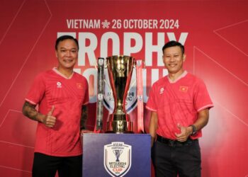 Jakarta Jadi Tujuan Berikutnya ASEAN Mitsubishi Electric Cup 2024 Trophy Tour, Bersama Shin Tae-yong dan Ryuji Utomo