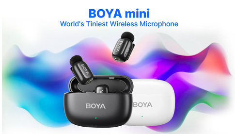 BOYA Luncurkan Mikrofon Nirkabel Mini: Ringan, Stylish, dan Berkinerja Tinggi 1 Boya