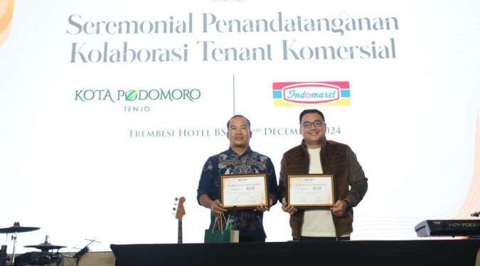 Kota Podomoro Tenjo Jalin Kolaborasi dengan Tenant-tenant Ternama,Menuju Kota Mandiri 1 Kota Podomoro Tenjo