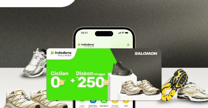 Dukung Gaya Hidup Sehat: Belanja Lebih Mudah di Salomon dan Saucony Pakai Indodana PayLater 1 Indodana PayLater