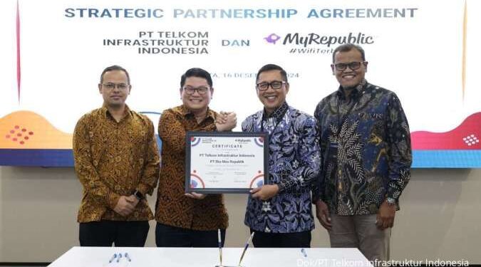 PT Telkom Infrastruktur Indonesia&MyRepublic Kerjasama Hadirkan Internet Berkualitas 1 PT Telkom Infrastruktur Indonesia (TIF)