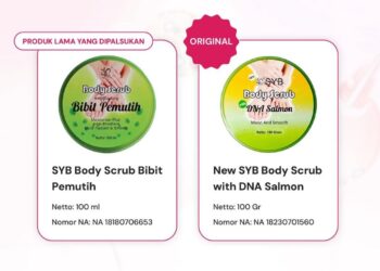 Produk SYB Body Scrub yang Bermasalah Dinyatakan Palsu, Bukan Buatan Resmi Perusahaan