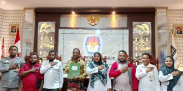 Paslon Independen Thopi Unggul Sementara Berdasarkan Quick Count di Pilkada Kabupaten Tambrauw 2024