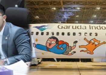 Tom Liwafa Apresiasi Kolaborasi Garuda Indonesia dengan IP Lokal Tahilalats