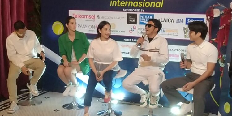Raffi Ahmad Gelar ‘Lagi Lagi Tenis Internasional’, Gandeng Artis Korea Selatan