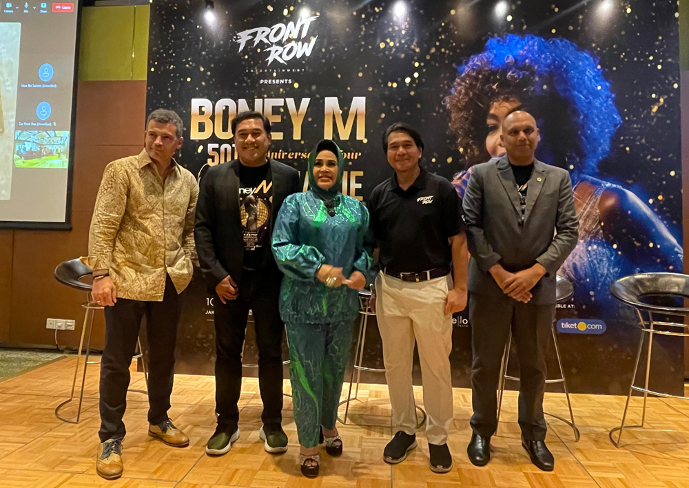 Konser Boney M 50th Anniversary Tour, Legenda Disco Boney M dengan anggota asli Maizie Williams, Siap Guncang Jakarta 3 BONEY M
