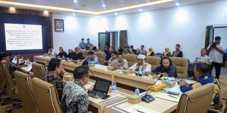 Respon Aduan Warga Mekarsari terkait Tambang Ilegal, DPRD Banten Siap Turun ke Lapangan