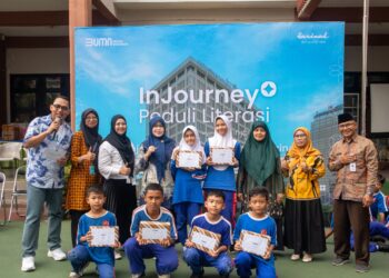 Sarinah Perkuat Literasi Melalui Program Sosial “InJourney Peduli Literasi: Belajar dan Bermain Bersama Sarinah”