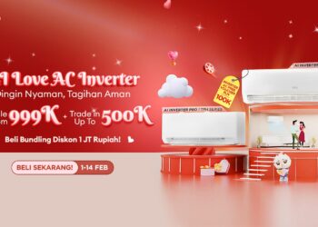 Sambut Valentine, TCL Inverter AC Beri Promo Besar-Besaran