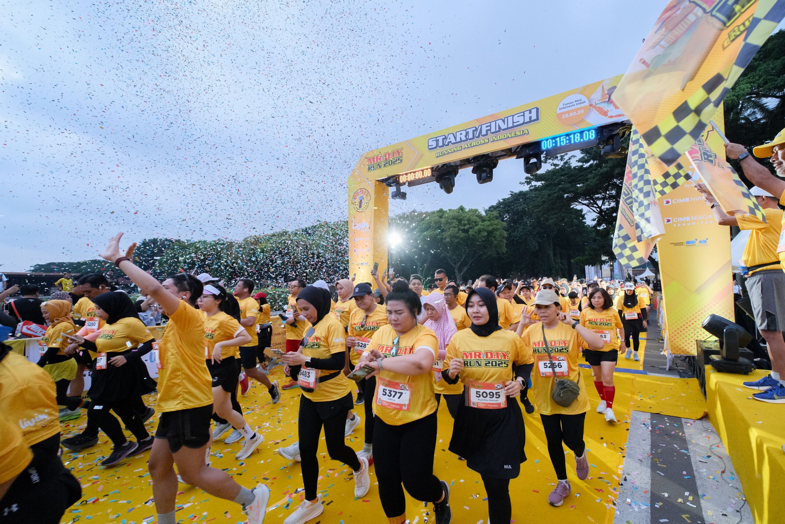 MR.DIY Run 1 min scaled - MR.D.I.Y. Run diikuti oleh lebih dari 5.000 peserta dari seluruh Indonesia