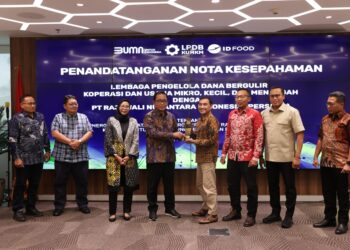 LPDB-KUMKM dan ID FOOD Bersinergi Perkuat Ketahanan Pangan Nasional