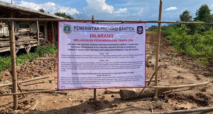 Polres Lebak Selidiki Dugaan Tambang Ilegal di Rangkasbitung, 15 Saksi Diperiksa 1 rangkasbitung