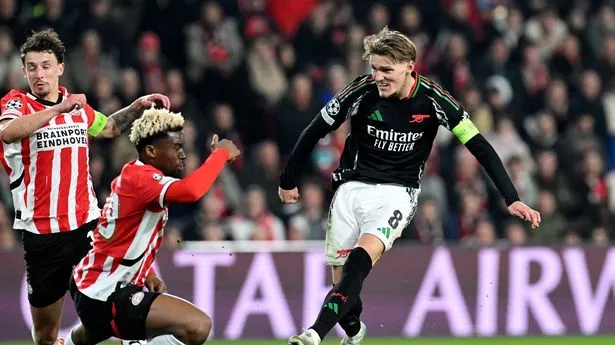 Arsenal Pesta Gol di Liga Champions: Hancurkan PSV 7-1 1 arsenal