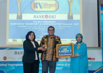 Bank DKI Raih Penghargaan Bergengsi atas Kinerja Komunikasi dan Keterbukaan Informasi