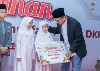 Bank DKI Salurkan Bantuan Ramadan dan Peduli Korban Banjir