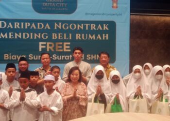 Berbagi Kebahagiaan Ramadan, Grand Duta City South of Jakarta Berikan Santunan Anak Yatim