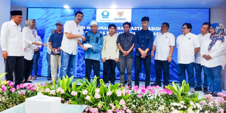 Gandeng Baznas, Hiswana Migas Berikan Donasi untuk Anak Yatim dan Penyandang Disabilitas