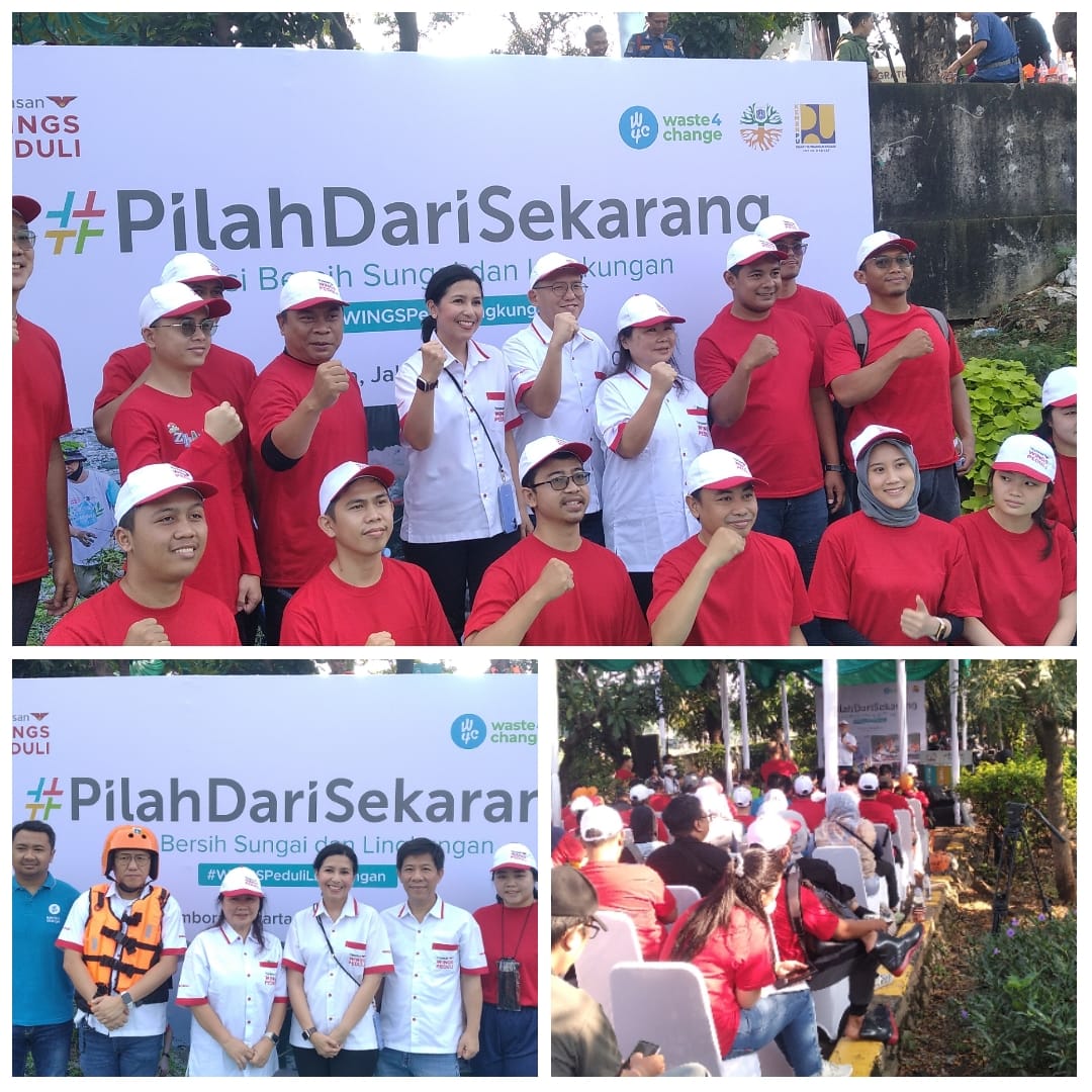 Yayasan WINGS Peduli bersama Ratusan Relawan Kembali Gelar Aksi Bersih Sungai Ciliwung untuk Peringati Hari Bumi 2 yayasan wings peduli