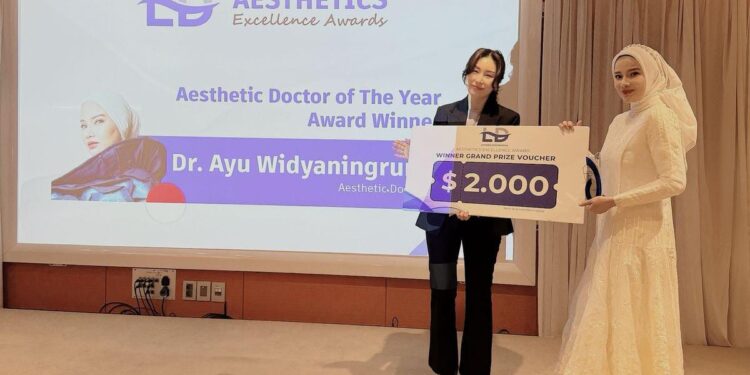 dr. Ayu Widyaningrum Raih Penghargaan Internasional Sebagai Best Influencer Aesthetic Doctor di Hari Kartini