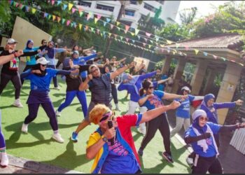 Zumba Penuh Semangat di Hari Terakhir Campaign #TjakapDjiwa Aryaduta Suites Semanggi