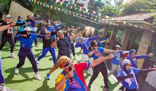Zumba Penuh Semangat di Hari Terakhir Campaign #TjakapDjiwa Aryaduta Suites Semanggi