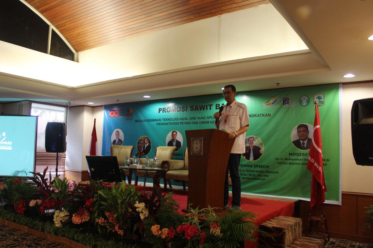 Asosiasi Inventor Indonesia (AII) kembali dipercaya oleh Badan Pengelola Dana Perkebunan (BPDP), untuk Meningkatkan Produktivitas Petani dan UMKM 2 Asosiasi Inventor Indonesia (AII)
