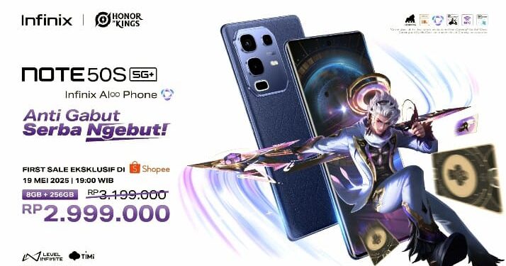 Infinix NOTE 50S 5G+ dan NOTE 50X 5G+ Resmi Meluncur