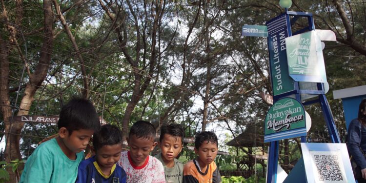 PNM Dorong Budaya Literasi Lewat Sudut Literasi dan Perpustakaan Digital TIBA di PNM