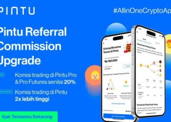 PINTU Luncurkan Promo Referral Double Reward: Dapatkan Komisi Hingga 40% dan Cashback di Pintu Pro