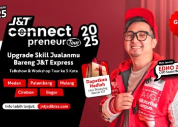 Bareng Edho Zell, J&T Connect Preneur Tour 2025 Bantu UMKM Kuasai Pasar Digital