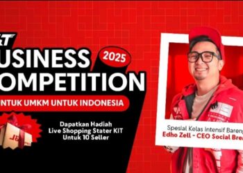 Kompetisi Bisnis dari J&T Express, 10 UMKM Bisa Dapat Set Alat Live Shopping dan Dimentorin Edho Zell